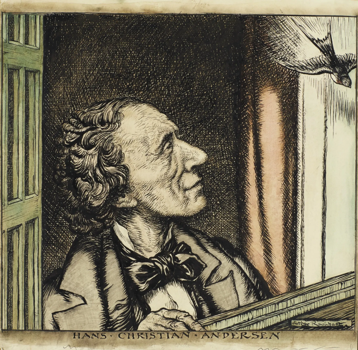 Артур Рэкхем. «Ганс Христиан Андерсен», 1932 год, частная коллекция © Public domain