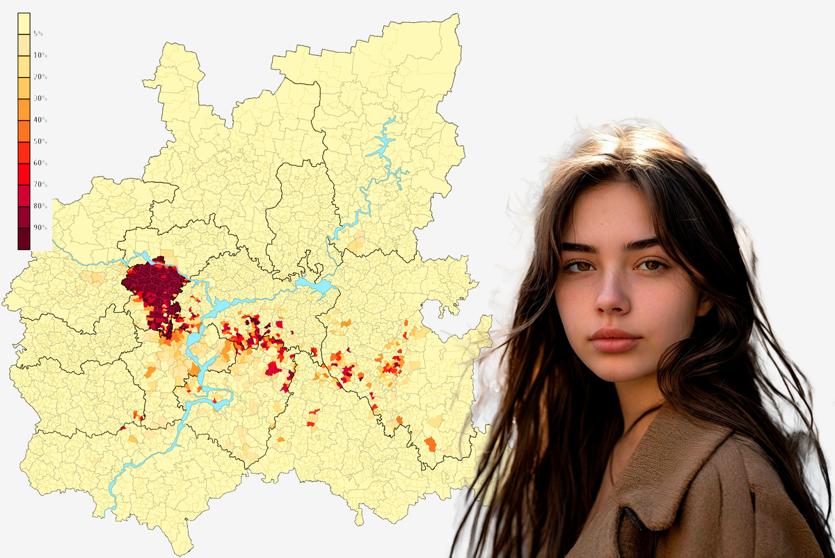 Расселение народа. Авторская иллюстрация