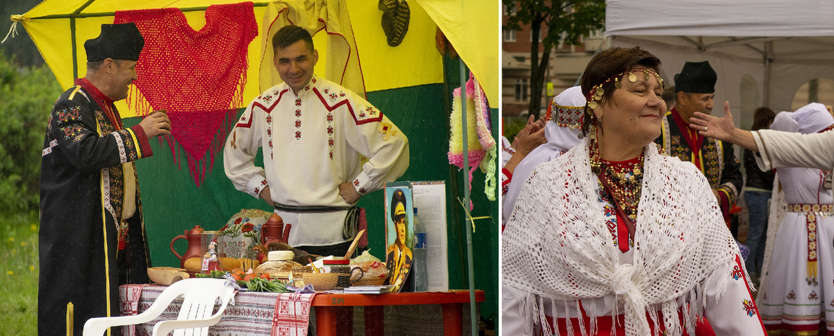 Чуваши. Коллаж автора по изображениям из открытых источников