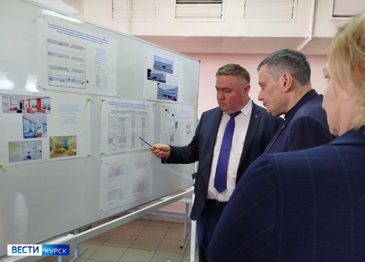    На грани срыва — был капитальный ремонт Ленинской школы Октябрьского района Курской области