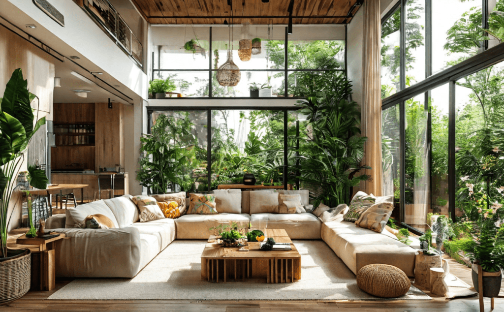    Коттедж с современным открытым дизайном Keri