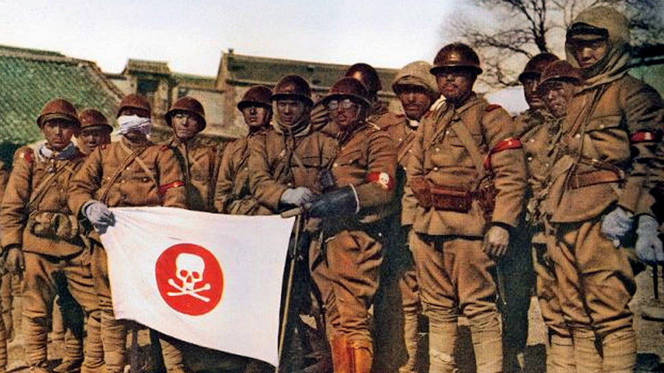 групповой снимок "Отряда 731" — самого жестокого и кровавого подразделения японской армии.