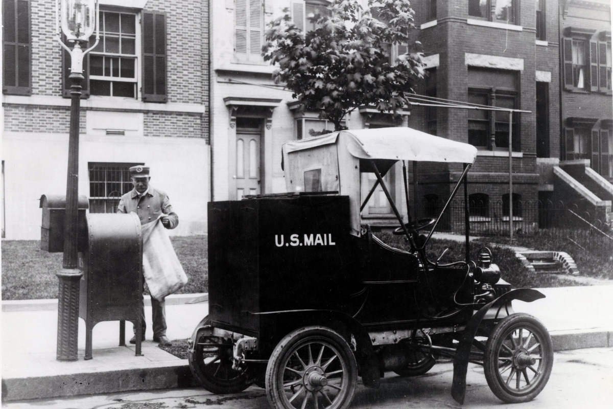 Почтовая служба США начала XX века