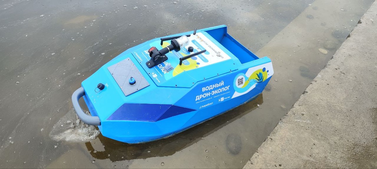 На фото облегченная версия дрона, готовящегося к очередному этапу испытаний