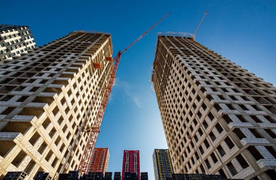     На фото ход строительства ЖК «Тетрис» от ГК «Садовое кольцо»