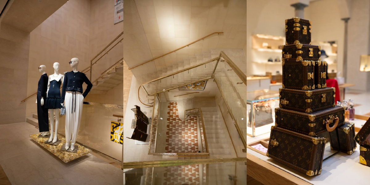 Louis Vuitton открыл обновлённый флагманский бутик в Милане с рестораном и коллекцией Home  