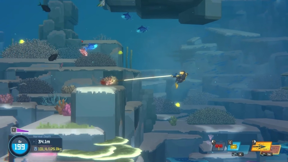 Dave the Diver. Ловись рыбка большая и маленькая.