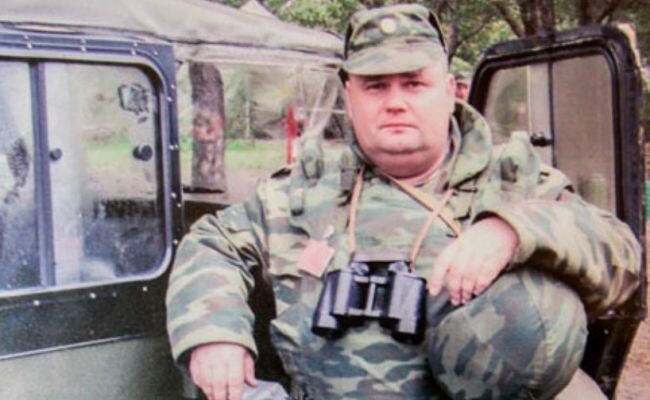 Юрий Мель во время службы в Литве © соцсети