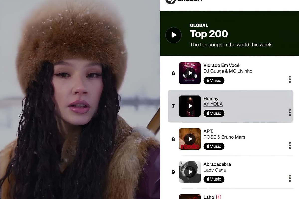 Фото: кадр из клипа Ay Yola на песню Homay