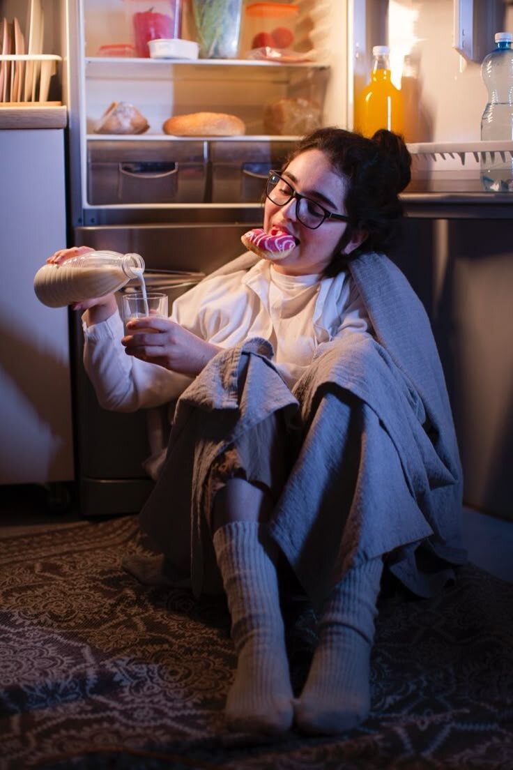 Переедание вызывают ваши мысли и установки