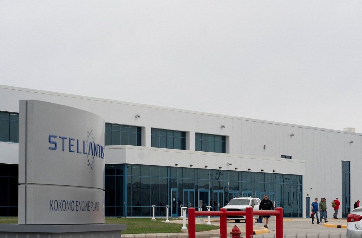    Завод Stellantis в Кокомо, штат Индиана, США