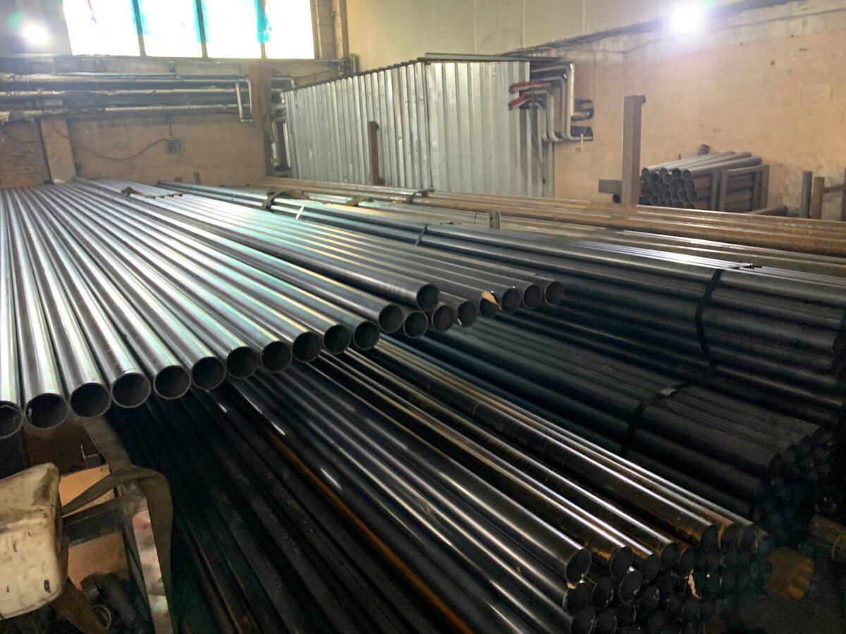 Процесс производства винтовых свай