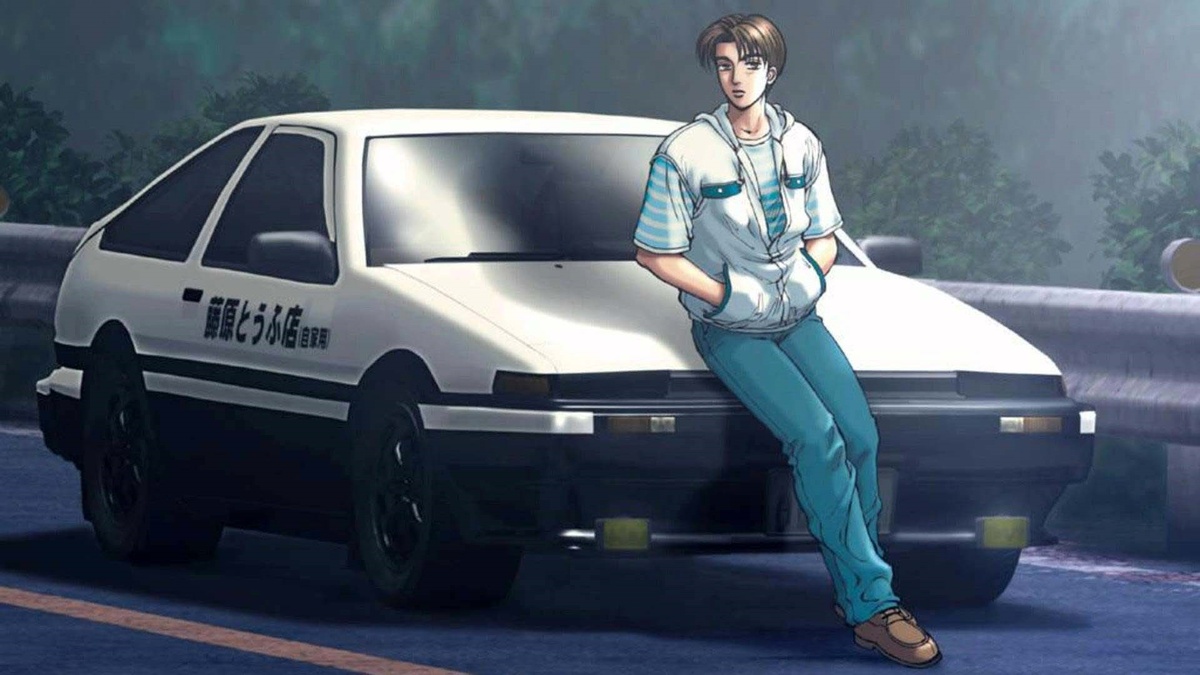 Toyota AE86 Sprinter Trueno в аниме «Initial D»
