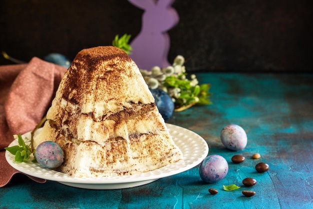 Творожная пасха "Тирамису"