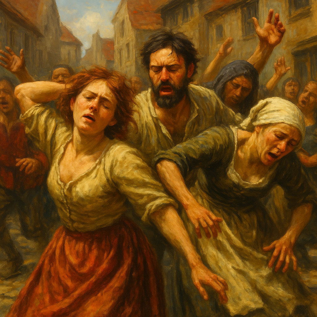 Танцевальная чума 1518 года в Европе