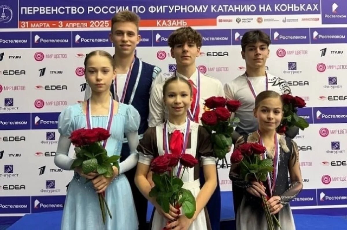    Пермские фигуристы завоевали золото и серебро на первенстве России