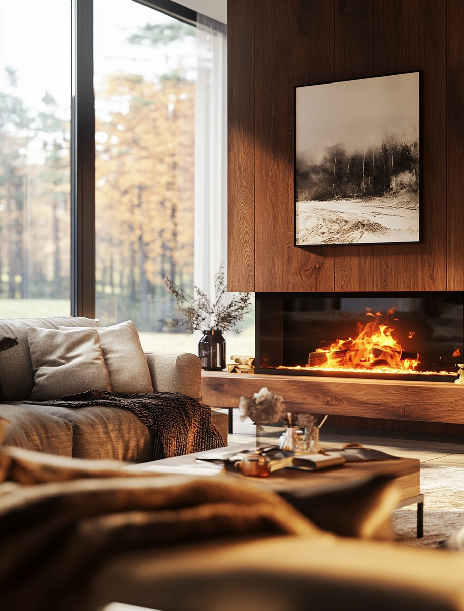    Электрокамины с паровым эффектом: создайте уют и безопасность в вашем доме без риска огня Kamin