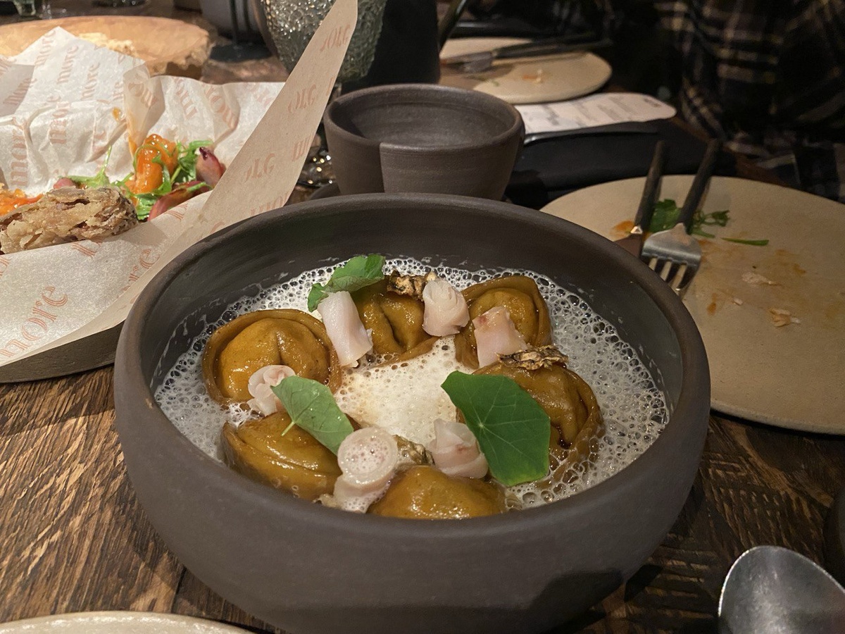 Пельмени с тайменем 