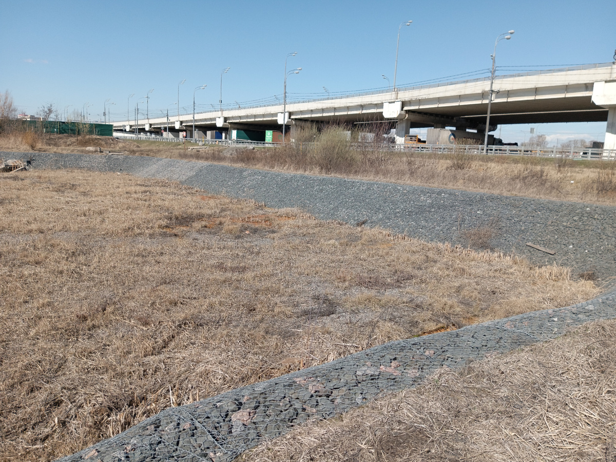 Вид №2, эстакада Косинского шоссе.