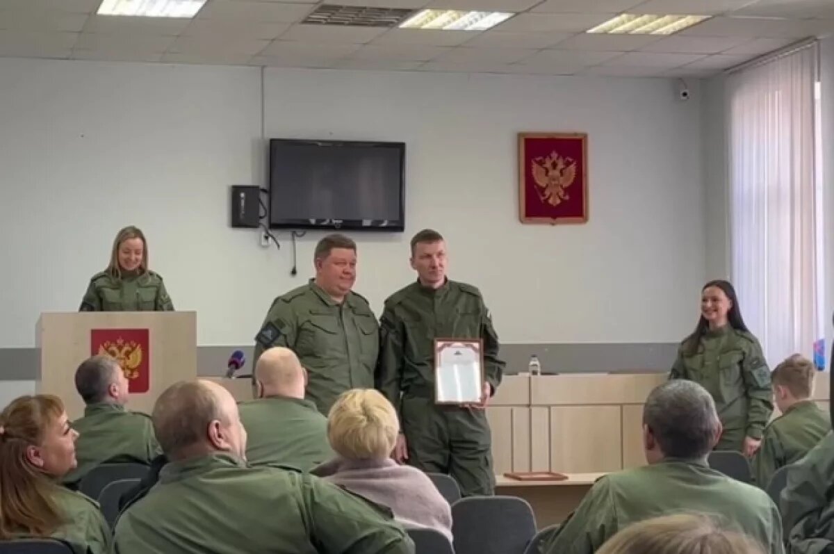    В Пскове наградили отличившихся сотрудников «Дружины»