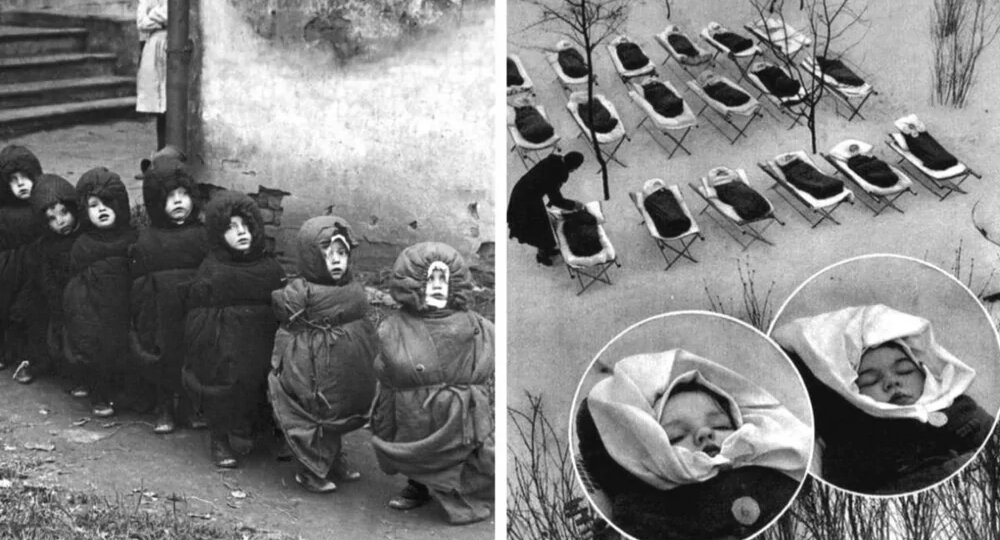 Зачем советских детей оставляли спать на морозе: странная традиция с научным обоснованием
