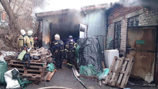    Известна причина утреннего пожара на улице Заводской