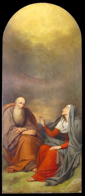 Карл Штейбен. Иоаким и Анна. 1843-1854. Исаакиевский собор Санкт-Петербурга