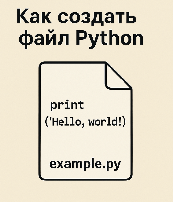Как создать файл на Python: Пошаговое руководство для новичков