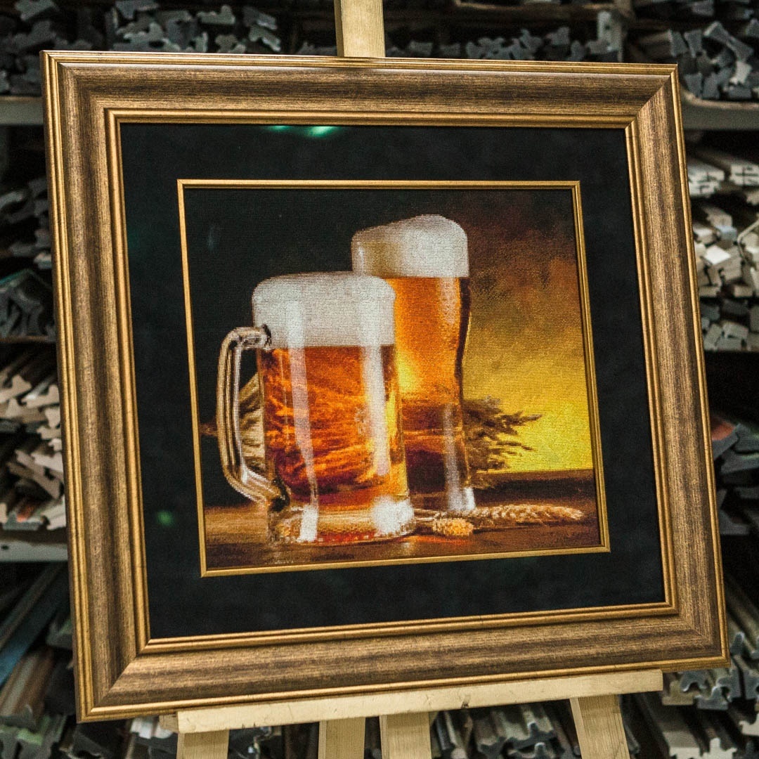 "Янтарь в бокале" в оформлении Baget Club