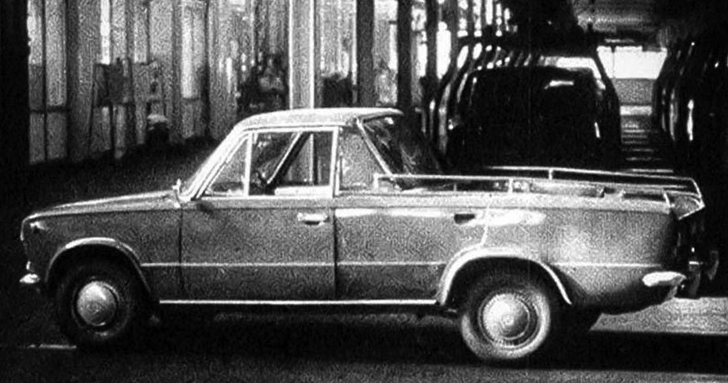 Ранний внутризаводской пикап на базе «копейки»