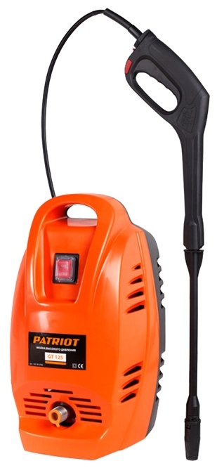 По дизайну минимойка Patriot Garden&Power GT 125 - типовое устройство начального класса