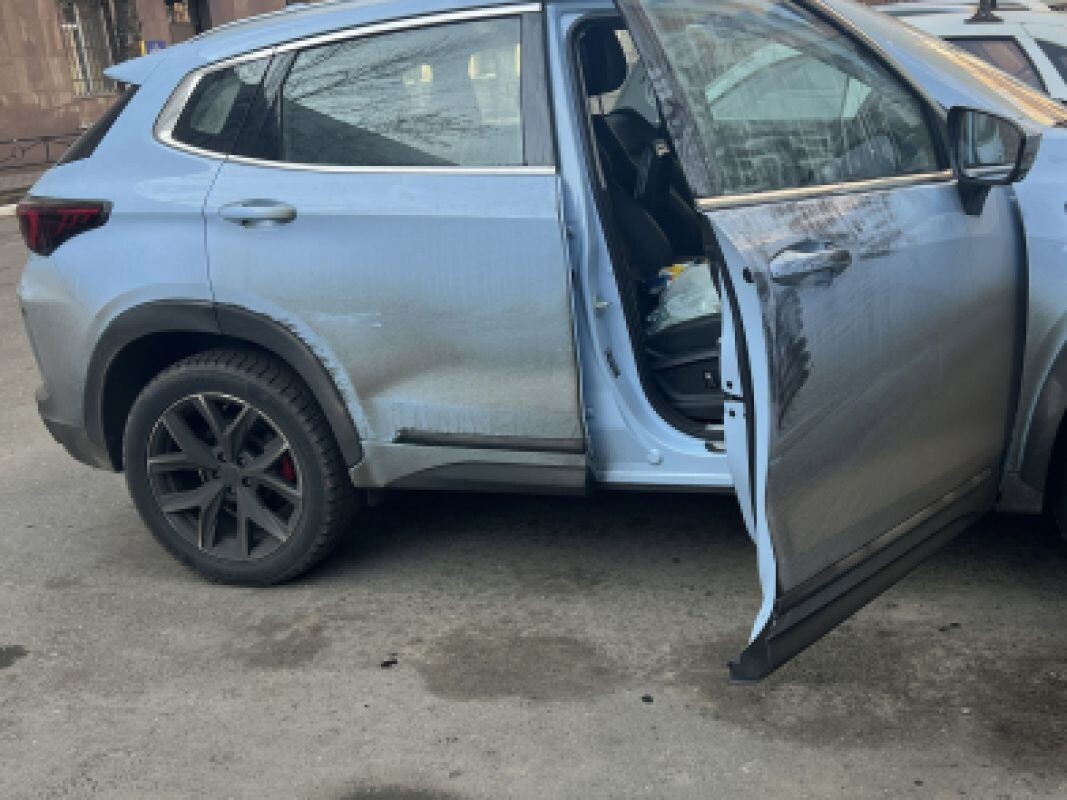 Авто, из которого пропали деньги. Фото: УМВД по Астраханской области