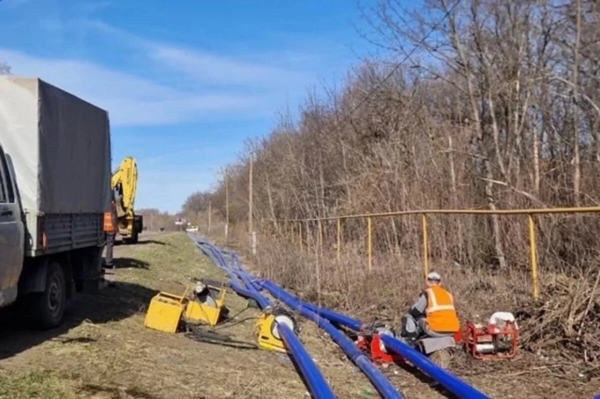   8 км составит длина водопровода, который строят в Дальнем Арбекове в Пензе