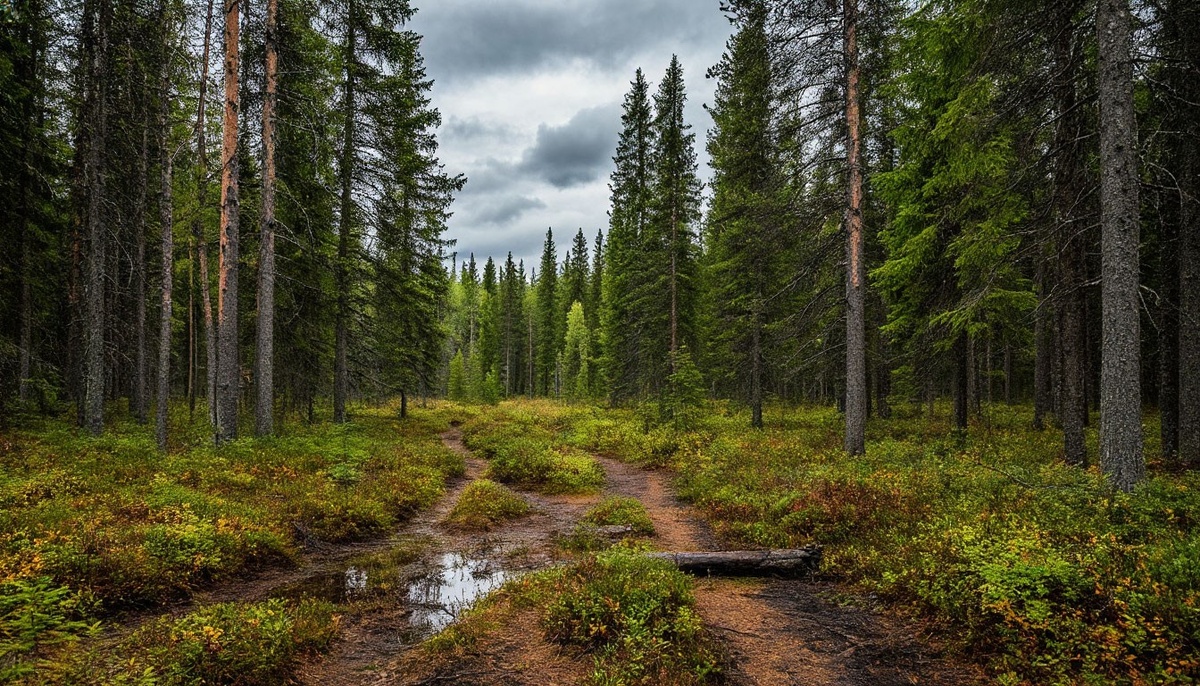 Лесные аномалии как следствие природных катастроф, неизведанных наукой