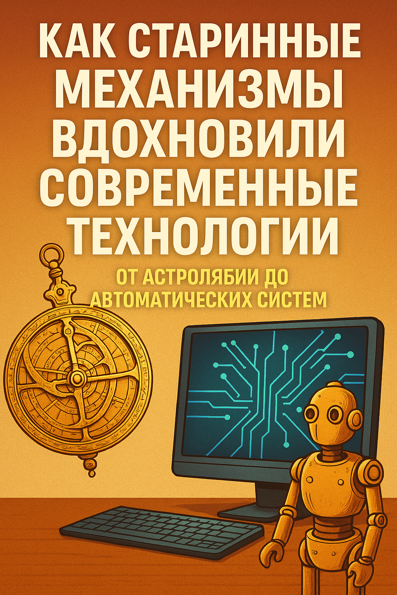 Как старинные механизмы вдохновили современные технологии: от астролябии до автоматических систем