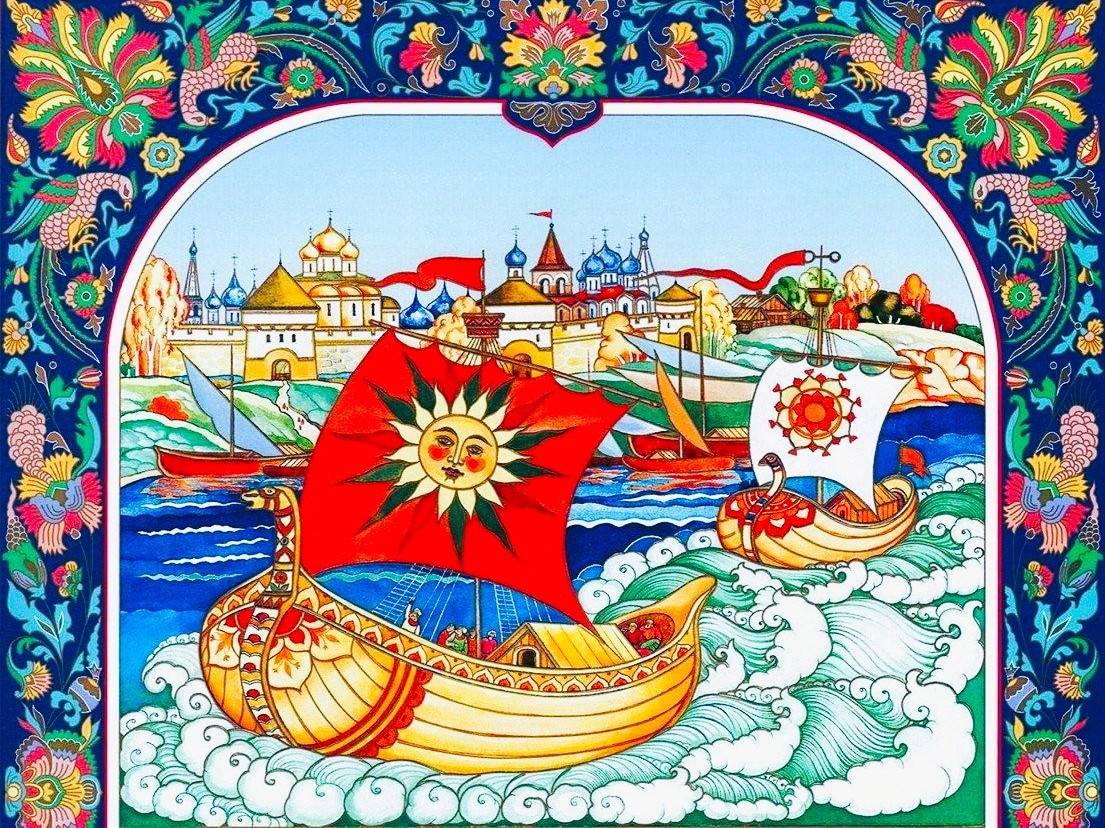 Иллюстрация к пушкинской "Сказке о царе Салтане" (фото из открытых источников).