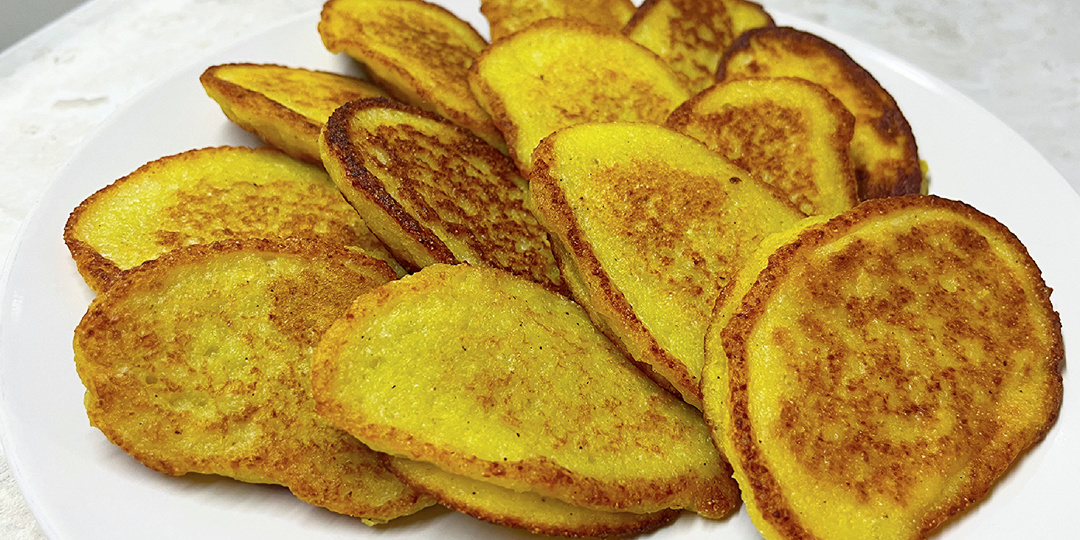 Картофельные оладушки из сырого картофеля.