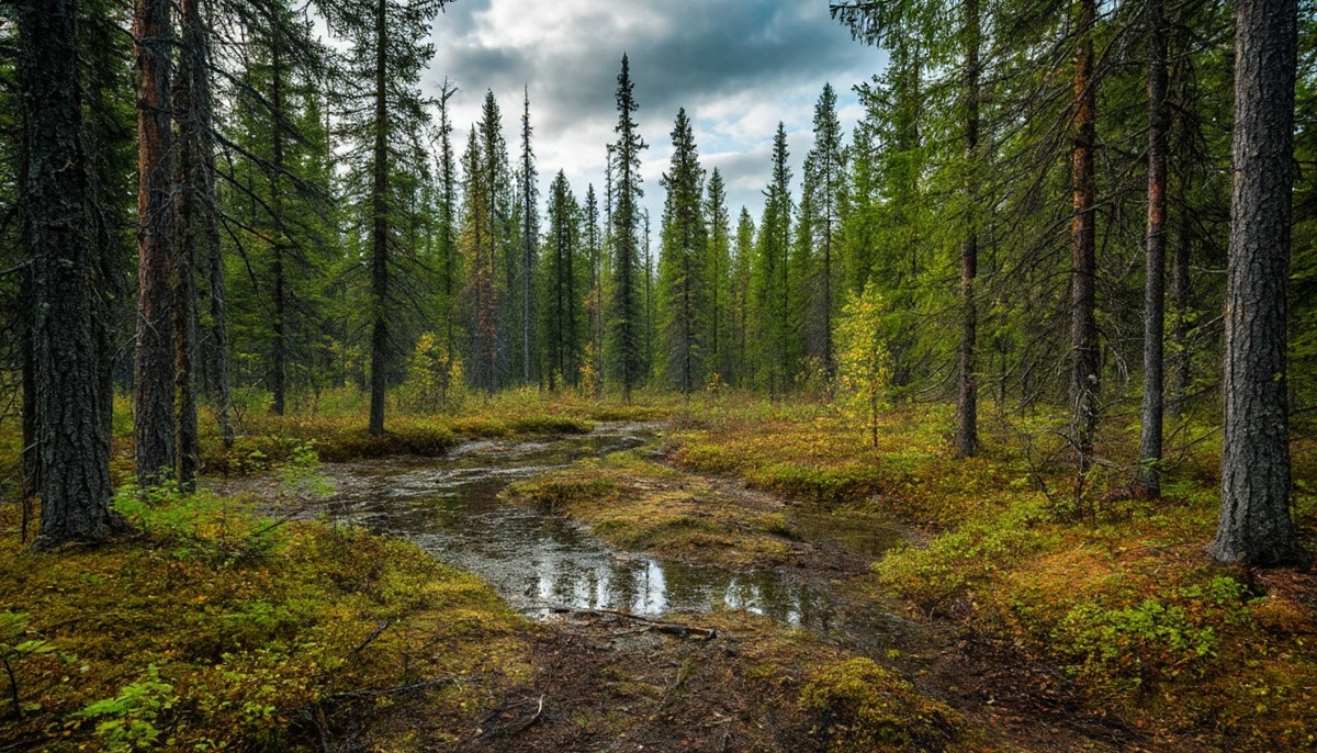 Гравитационные аномалии в тайге и их последствия для окружающей среды