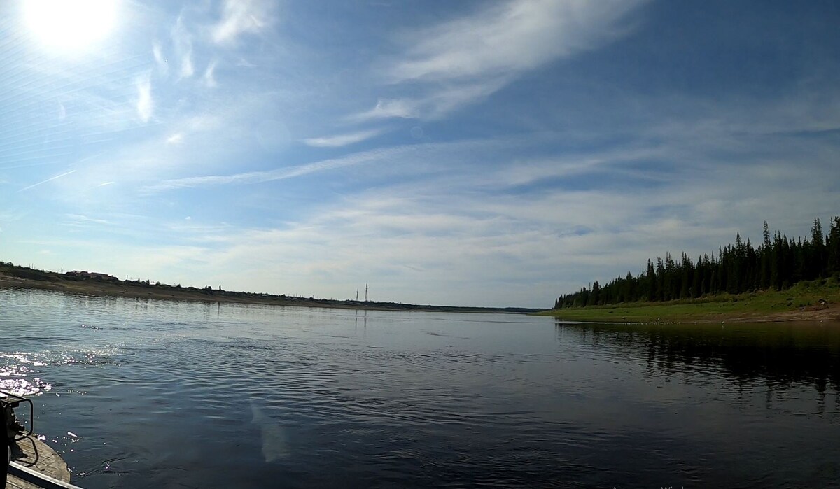 Река Вилюй.