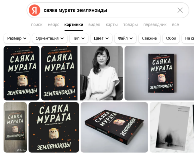 Саяка Мурата. Земляноиды.