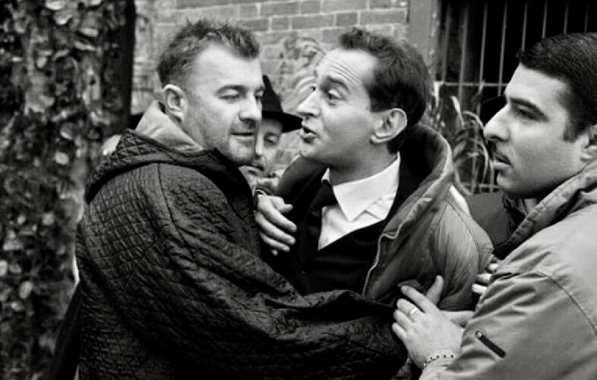 Михаил Пореченков и Константин Хабенский на съёмках - о них чуть ниже