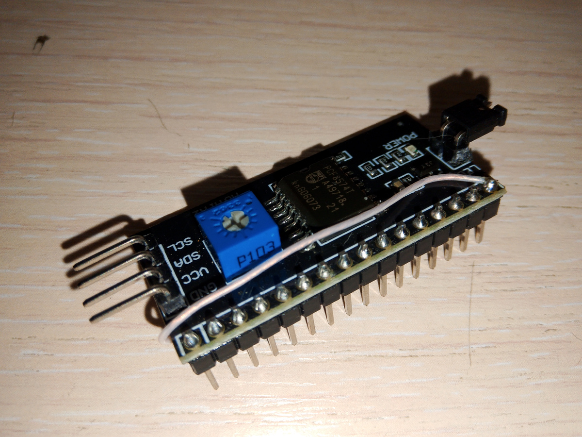 Переходник I2C