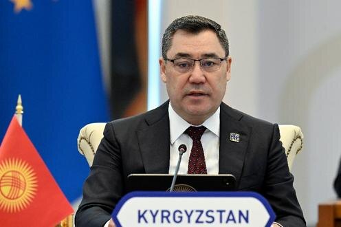 Садыр Жапаров. Фото с сайта president.kg