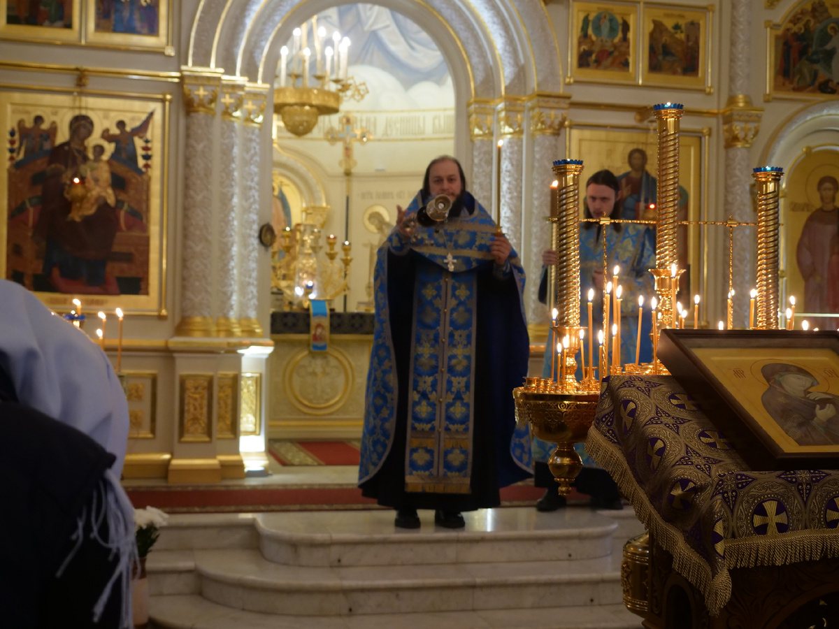На солее отец Анатолий ПРАВДОЛЮБОВ , диакон о.Николай Степанов. Листайте галерею. Там наши прихожане - взрослые и дети