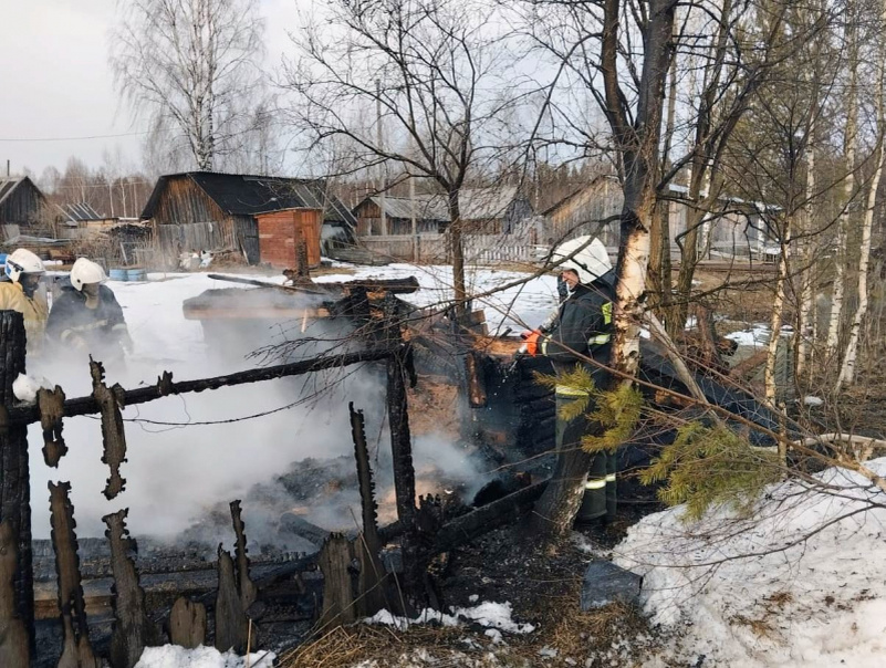    Две козы и 15 кур сгорели на пожаре в поселке КарелииГосударственный комитет Карелии по ОЖ и БН