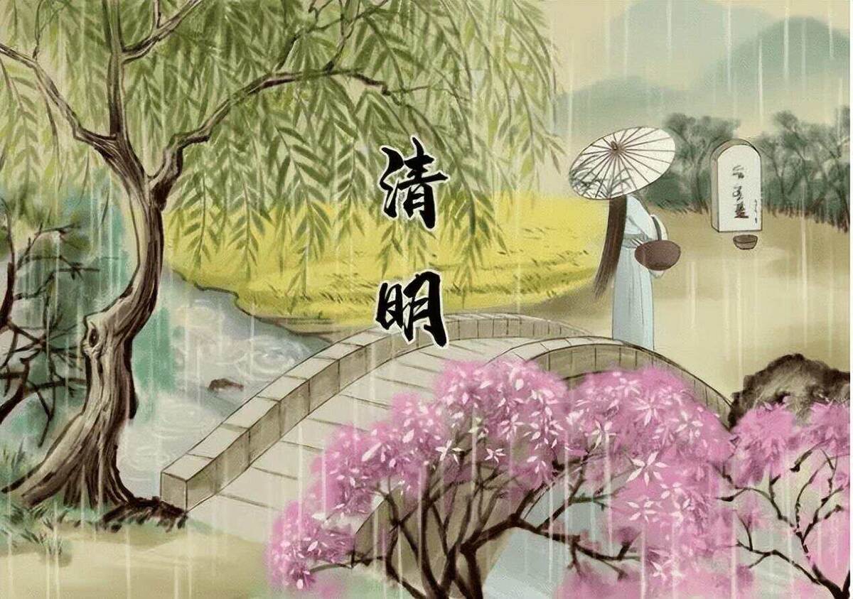 По китайскому календарю 4 апреля начинается сезон Цин Мин (清明, Qīngmíng), в дословном переводе: Чистый и ясный. Источник изображения: baidu.com