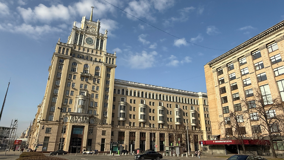 Гостиница Пекин, где я остановилась в свою последнюю поезду в Москву