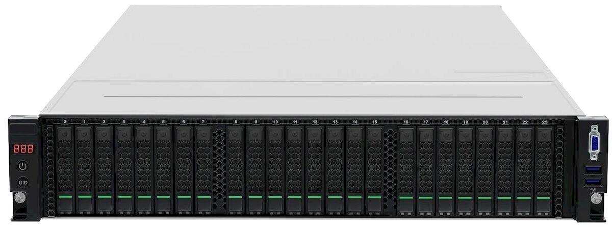 Сервер Fplus Буран SR-242 вид спереди