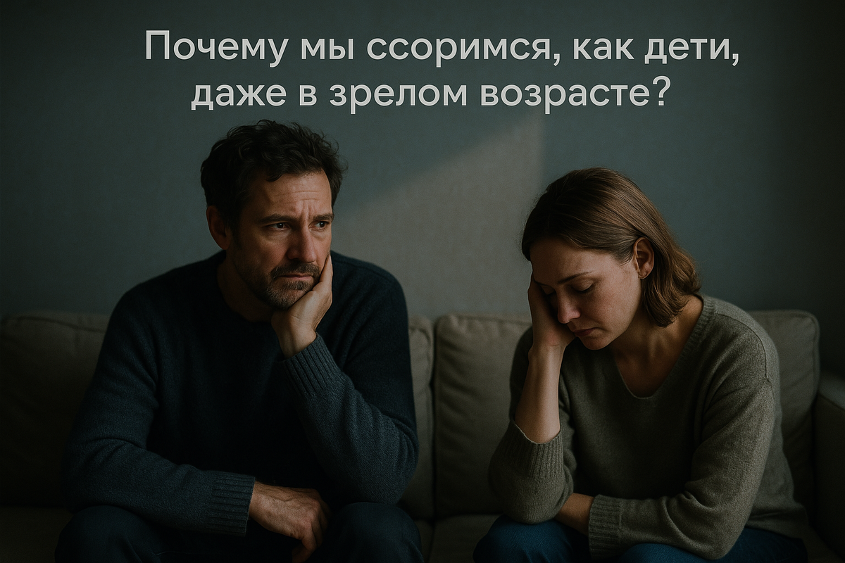 Почему мы ссоримся, как дети, даже в зрелом возрасте?