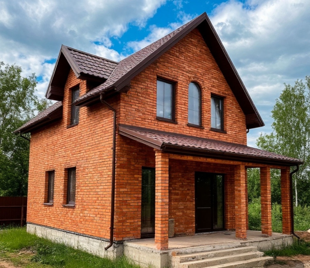 Дом из кирпича 